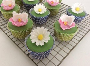 Cupcakes de Flores
